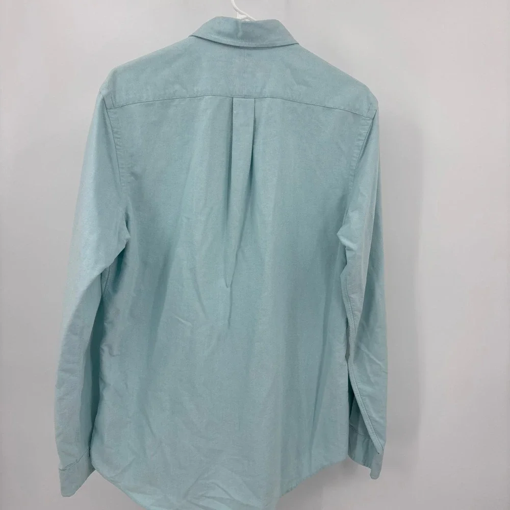 Polo Ralph Lauren Oxford Shirt Mens M Light Blue Excellent Long Sleeve Button Up